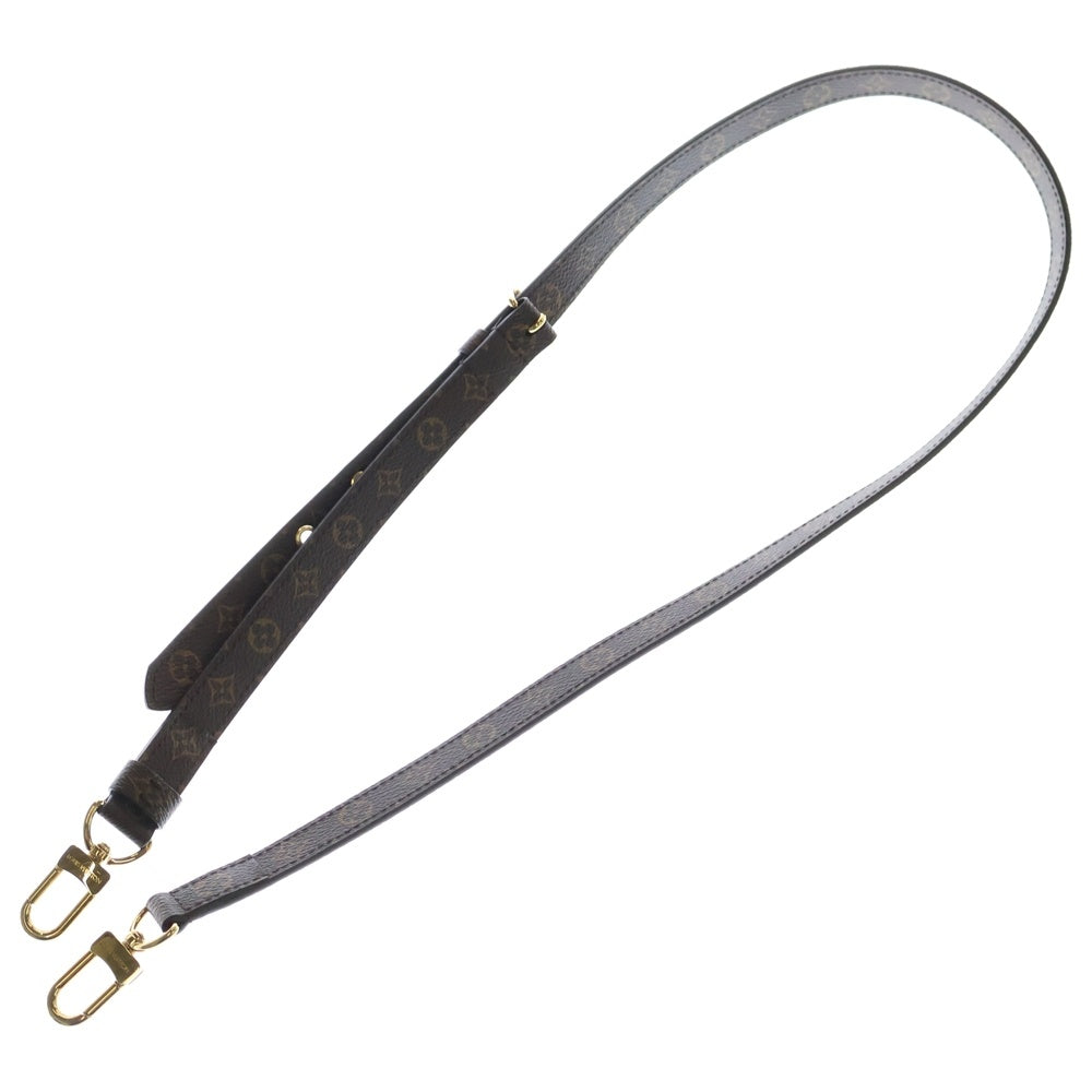 LOUIS VUITTON(ルイヴィトン) モノグラム ショルダーストラップ ブラウン ゴールド金具 PVC