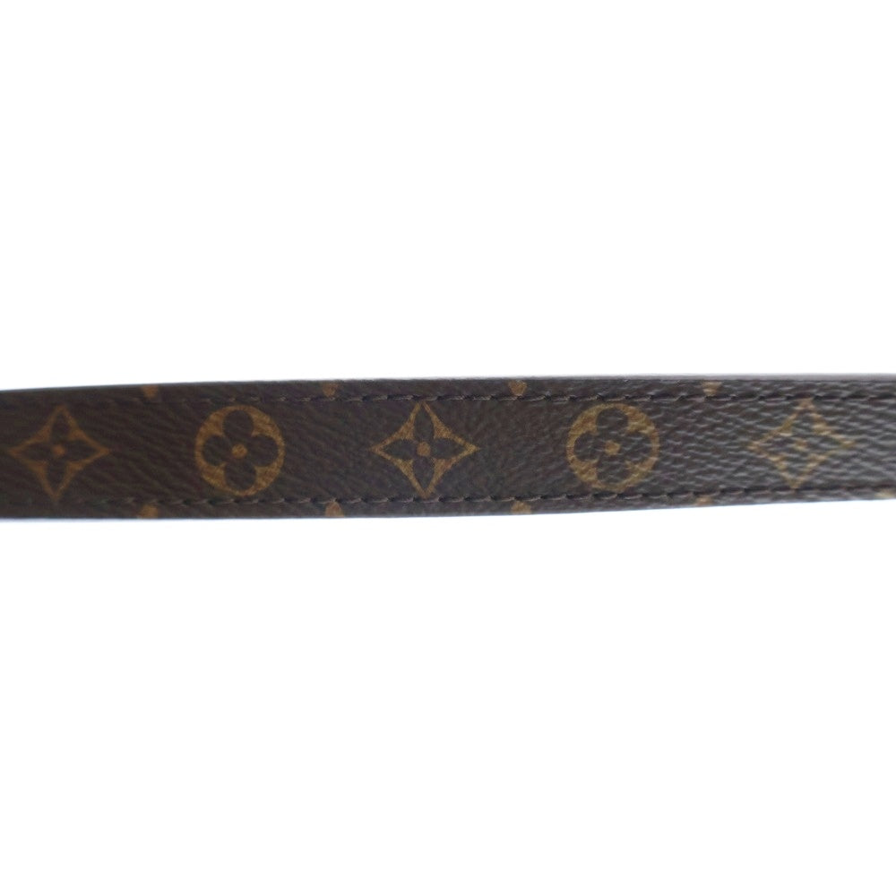 LOUIS VUITTON(ルイヴィトン) モノグラム ショルダーストラップ ブラウン ゴールド金具 PVC