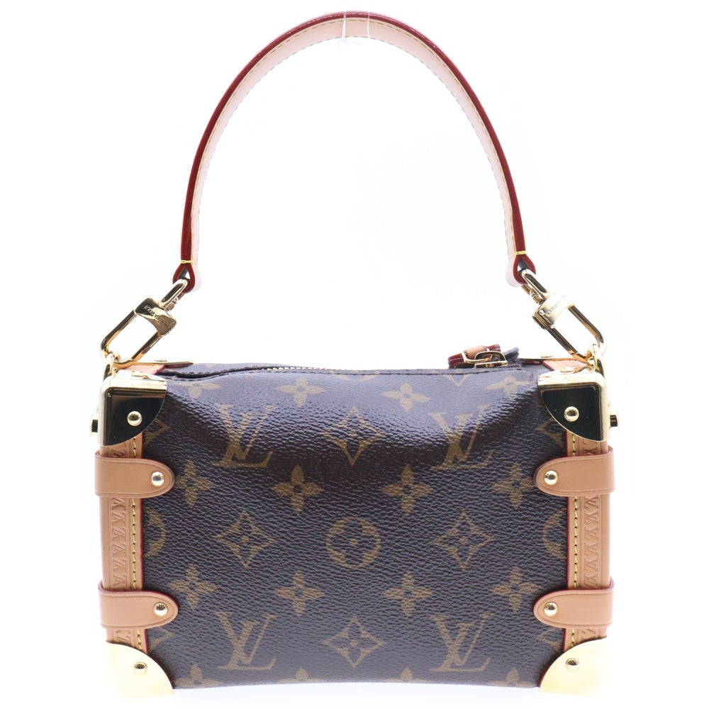 LOUIS VUITTON(ルイヴィトン) サイドトランクPM モノグラム 2WAY キャンバス レザー ハンド ショルダーバッグ ゴールド金具 ブラウン M46815 RFID