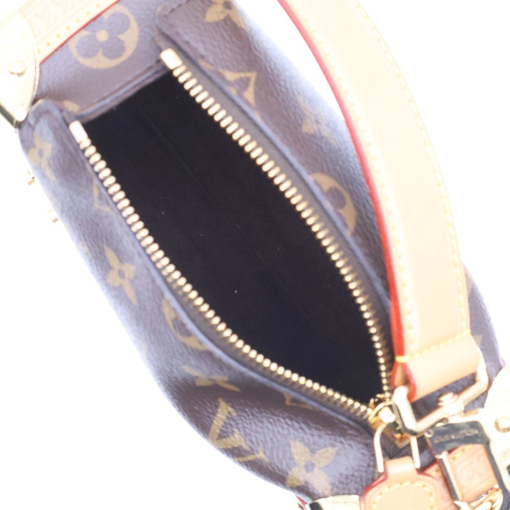 LOUIS VUITTON(ルイヴィトン) サイドトランクPM モノグラム 2WAY キャンバス レザー ハンド ショルダーバッグ ゴールド金具 ブラウン M46815 RFID
