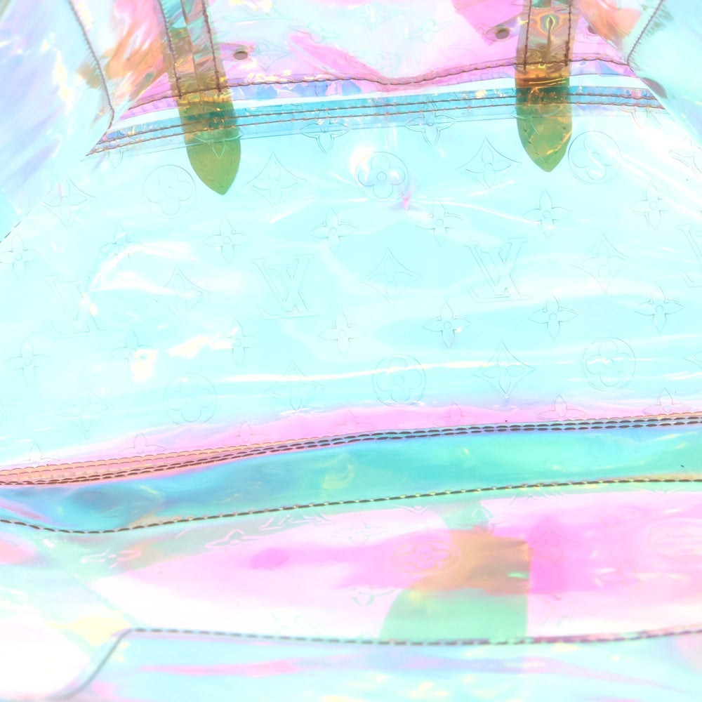 LOUIS VUITTON(ルイヴィトン) 19SS Christopher GM Prism M44766 モノグラム クリストファーGM プリズム バックアップ リュックサック クリア