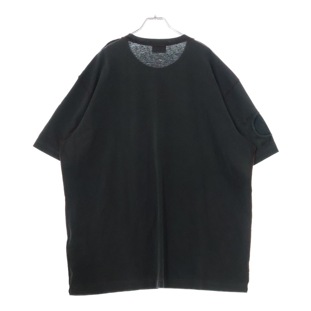 DIESEL(ディーゼル) ピーカブーロゴ Tシャツ 半袖 グレー コットン 3XL A06152