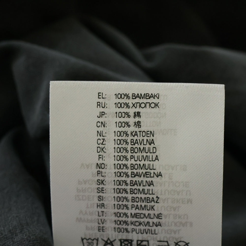 DIESEL(ディーゼル) ピーカブーロゴ Tシャツ 半袖 グレー コットン 3XL A06152