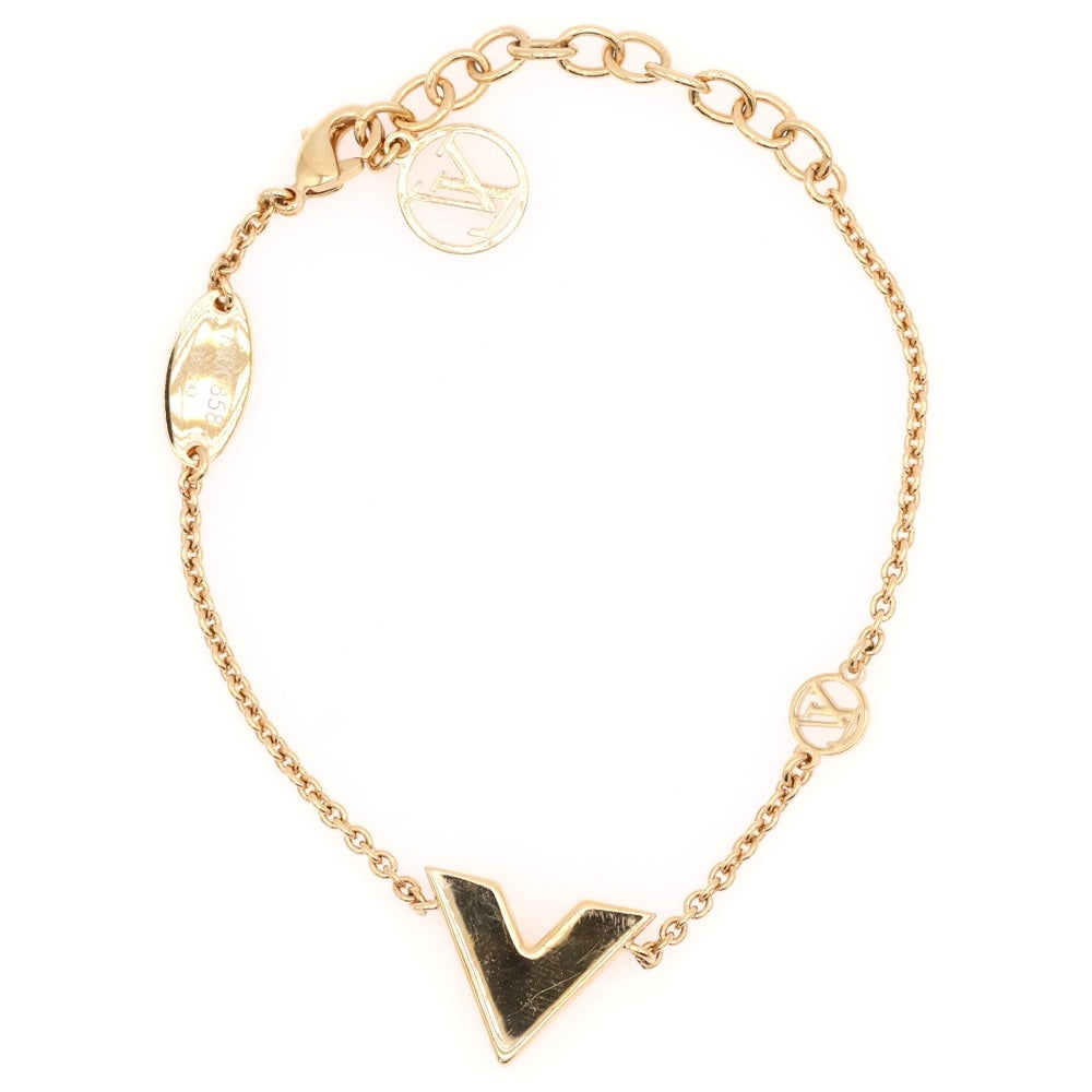 LOUIS VUITTON(ルイヴィトン) エセンシャルV ネックレス ゴールド GP ブレスレット M00858