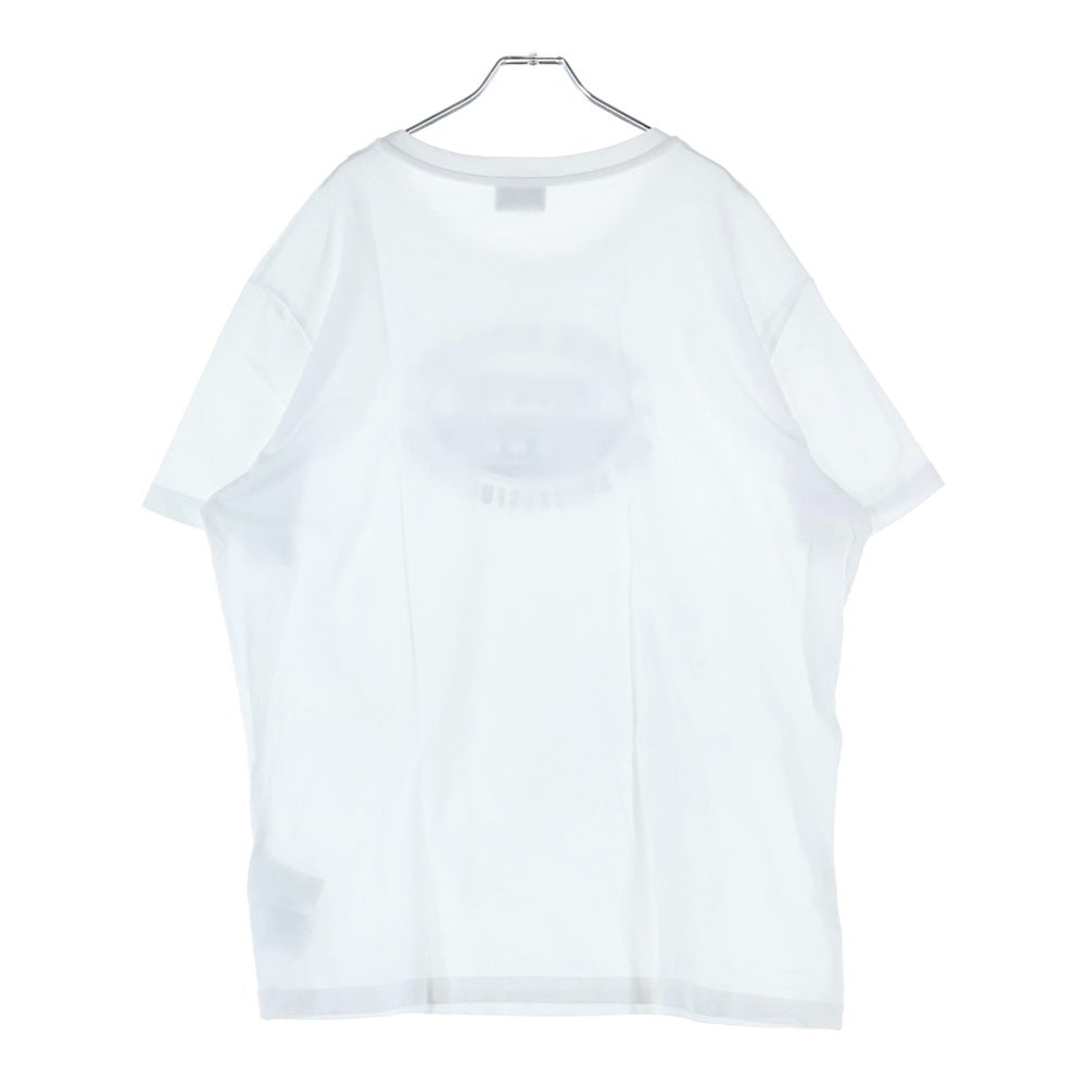 DIESEL(ディーゼル) ロゴプリント クルーネック 半袖Tシャツ カットソー ホワイト