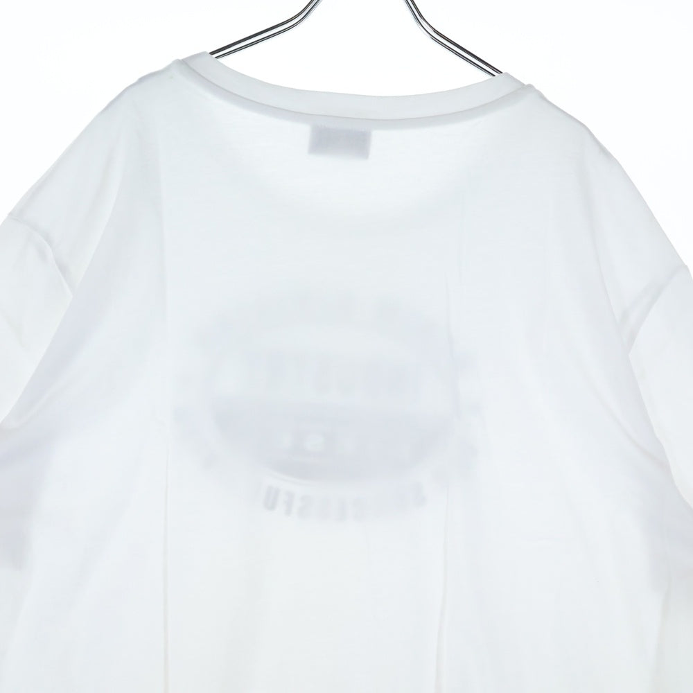 DIESEL(ディーゼル) ロゴプリント クルーネック 半袖Tシャツ カットソー ホワイト