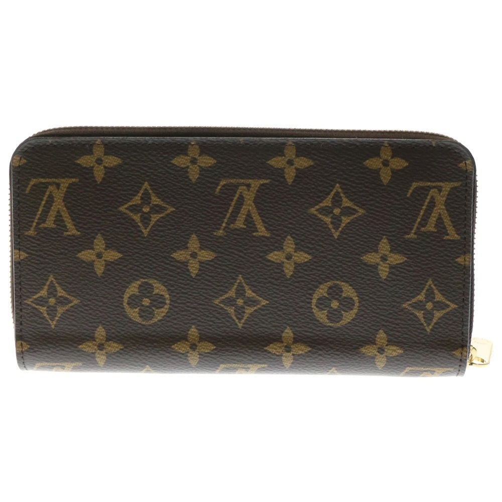 LOUIS VUITTON(ルイヴィトン) モノグラム ジッピーウォレット ロングウォレット 長財布 ゴールド金具 ブラウン M42616