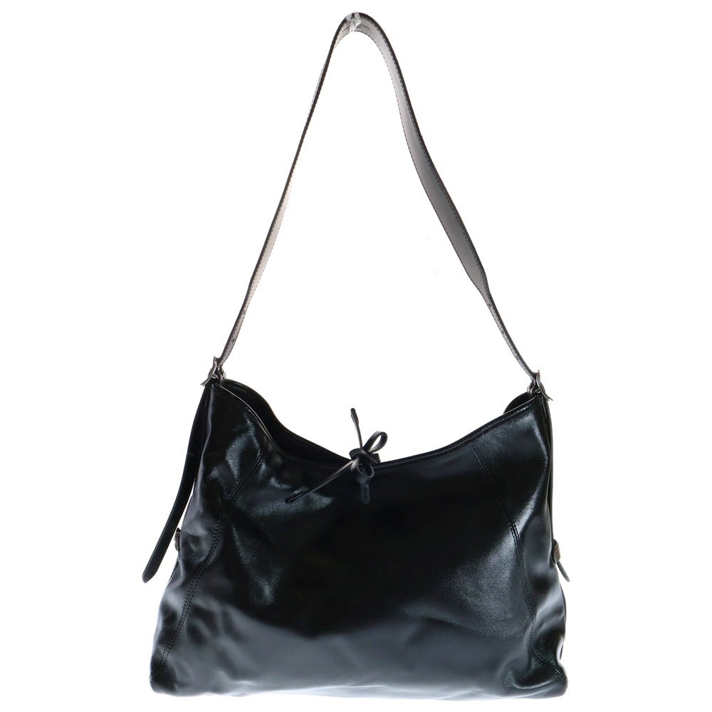 LOUIS VUITTON(ルイヴィトン) キャリーオール・バイブ MM トートバッグ ハンドバッグ ノワール ブラック×ブラウン シルバー金具 M25143