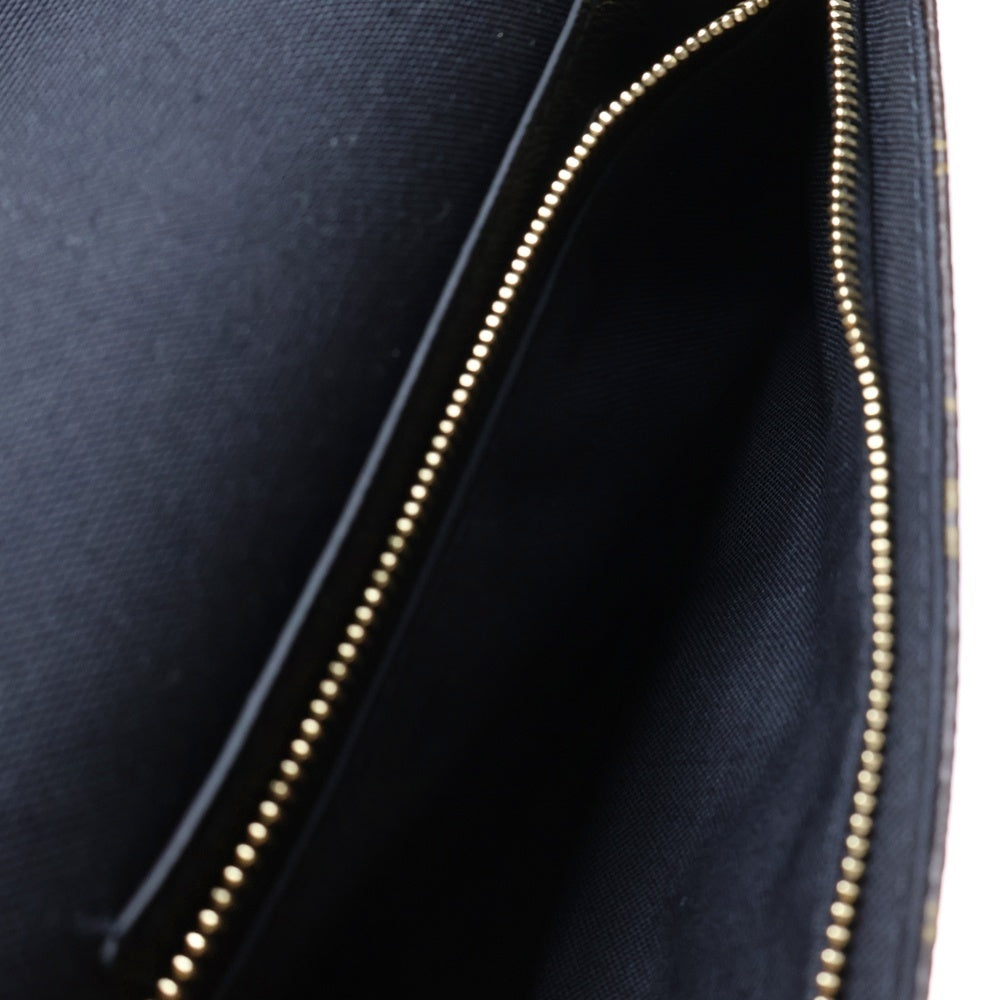 LOUIS VUITTON(ルイヴィトン) モノグラムリバース ウォレット オン チェーン・アイビー ブラウン PVC M26587 ICタイプ ショルダーバッグ