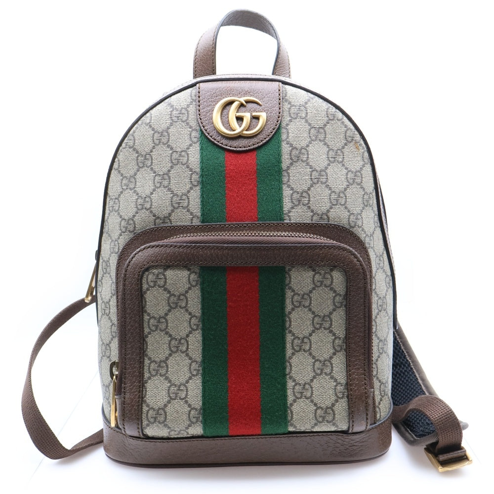 GUCCI(グッチ) オフィディア GGスプリーム スモール バックパック ベージュ 547965