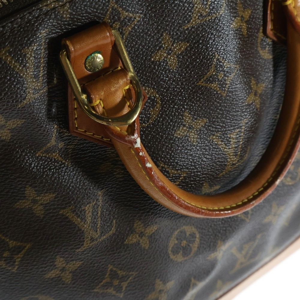 LOUIS VUITTON(ルイヴィトン) モノグラム アルマPM ハンドバッグ ブラウン ゴールド金具 レザー×PVC M40878
