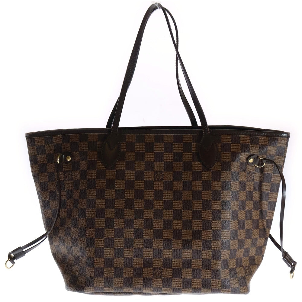 LOUIS VUITTON(ルイヴィトン) ダミエ ネヴァーフルMM トートバッグ ハンドバッグ ブラウン ゴールド金具 N41358