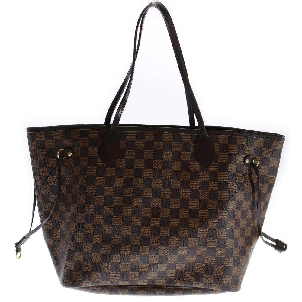 LOUIS VUITTON(ルイヴィトン) ダミエ ネヴァーフルMM トートバッグ ハンドバッグ ブラウン ゴールド金具 N41358