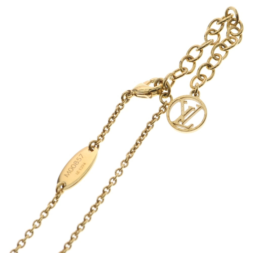 LOUIS VUITTON(ルイヴィトン) エセンシャルV ネックレス ペンダント ゴールド GP M00857