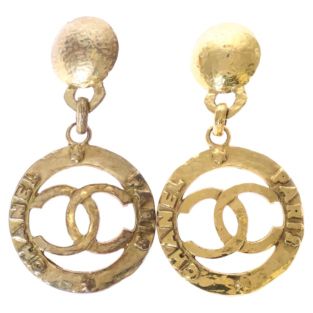 CHANEL(シャネル) ココマーク イヤリング イヤーアクセサリー ゴールド GP 28