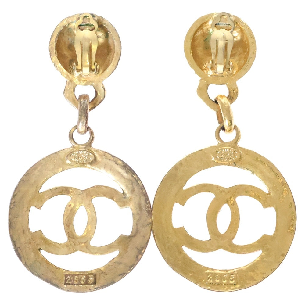 CHANEL(シャネル) ココマーク イヤリング イヤーアクセサリー ゴールド GP 28