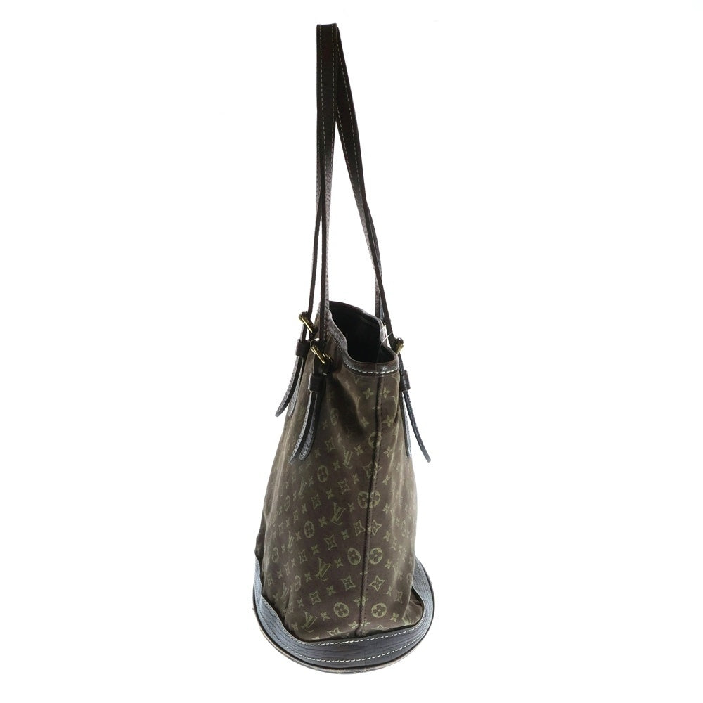 LOUIS VUITTON(ルイヴィトン) ミニ ラン バケットPM モノグラム キャンバス レザー ハンド バッグ ゴールド金具 ブラウン M95226