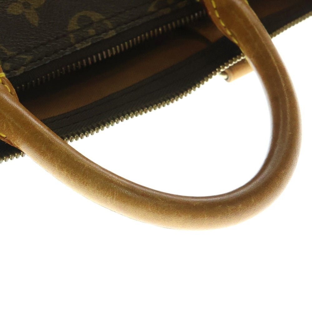 LOUIS VUITTON(ルイヴィトン) スピーディ35 モノグラム PVC レザー ハンド ボストンバッグ ゴールド金具 ブラウン M41524