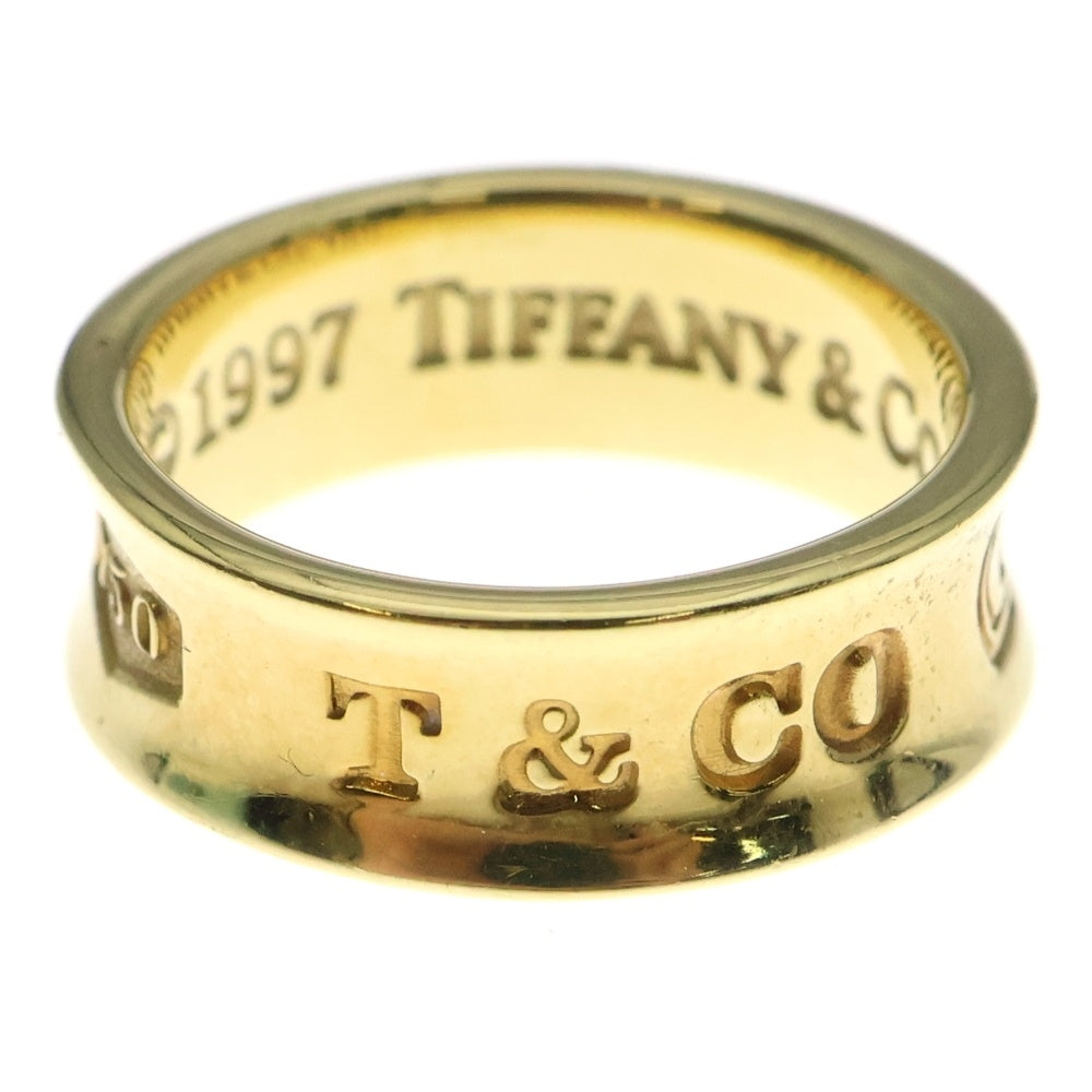 TIFFANY&Co(ティファニー) 1837 ナローリング 指輪 K18YG イエローゴールド レディース