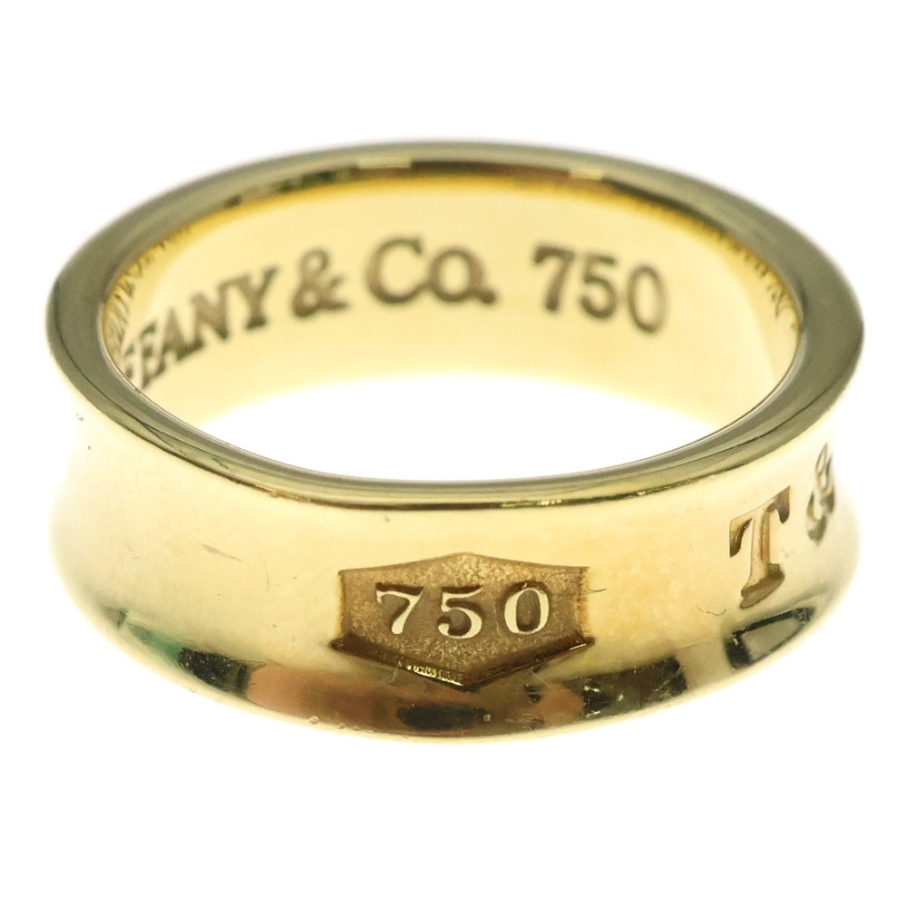 TIFFANY&Co(ティファニー) 1837 ナローリング 指輪 K18YG イエローゴールド レディース
