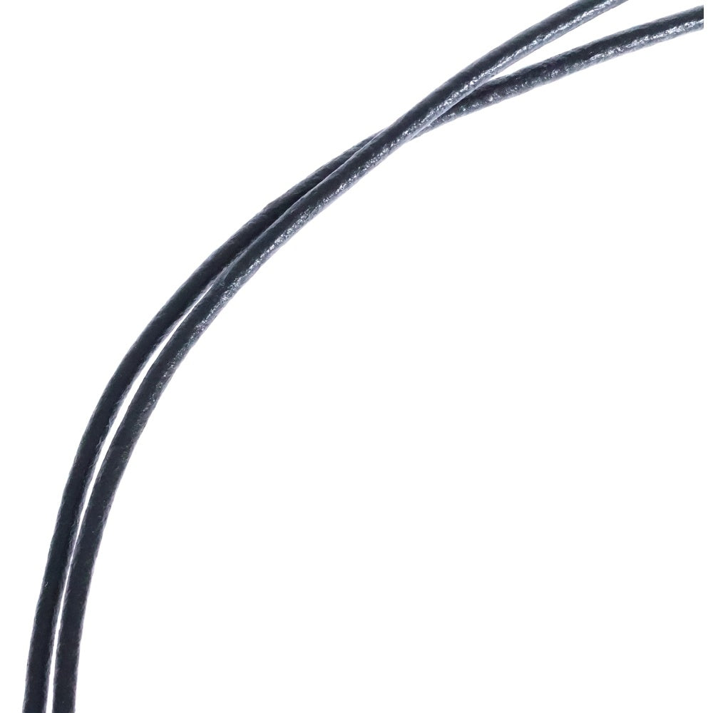 BVLGARI(ブルガリ) キーリング ネックレス ペンダント シルバー レザー SV925 15g