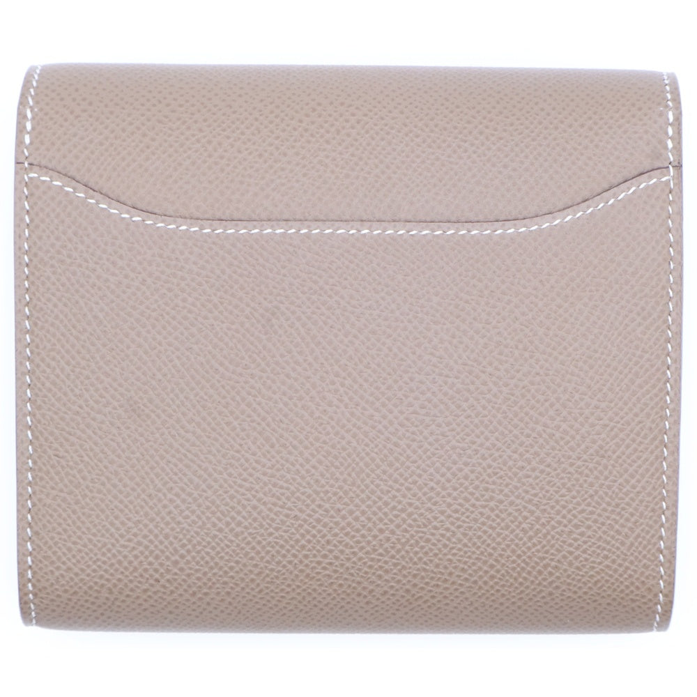 HERMES(エルメス) コンスタンス コンパクト ウォレット 財布 エプソン SV金具 エトゥープ