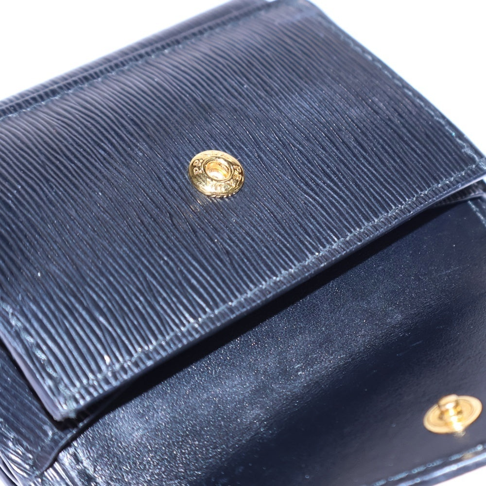 PRADA(プラダ) 三つ折り財布 コンパクトウォレット ブラック レザー