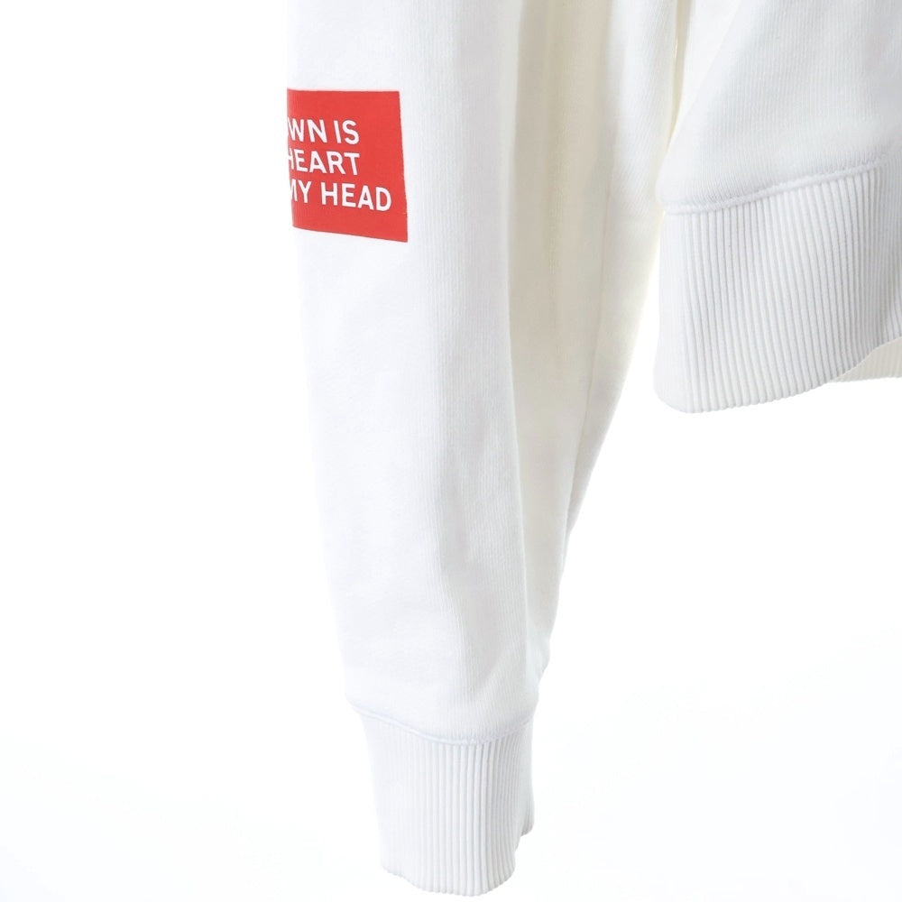 BURBERRY(バーバリー) ホースフェリー ロゴプリント プルオーバースウェットパーカー フーディー ブラック/ホワイト 801766