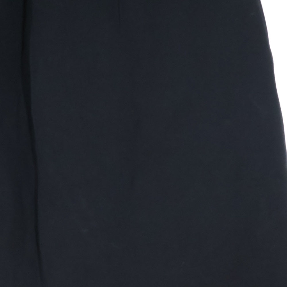 miumiu(ミュウミュウ) 18SS シルクサテン切り替え レーヨン ミニスカート ブラック レディース MG1261