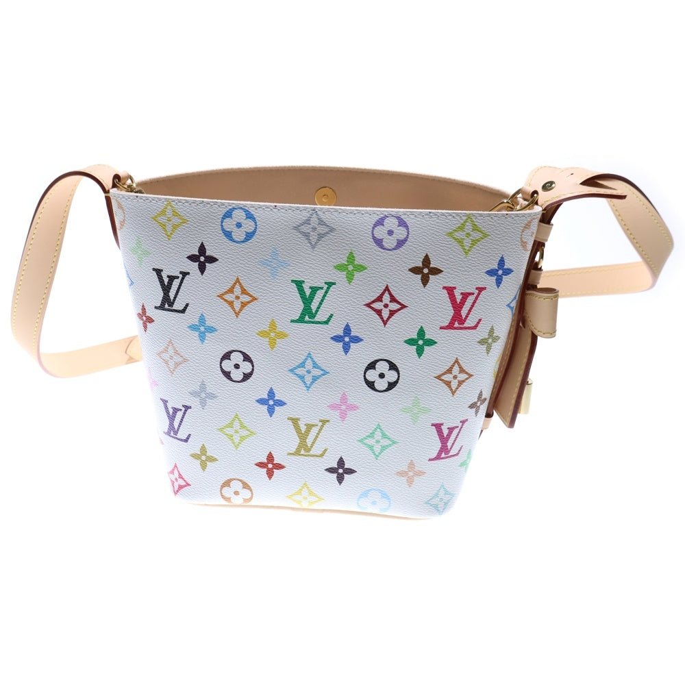 LOUIS VUITTON(ルイヴィトン) LV×TMオール・インBB ショルダーバッグ ホワイト モノグラム マルチカラー M13089 ICタイプ