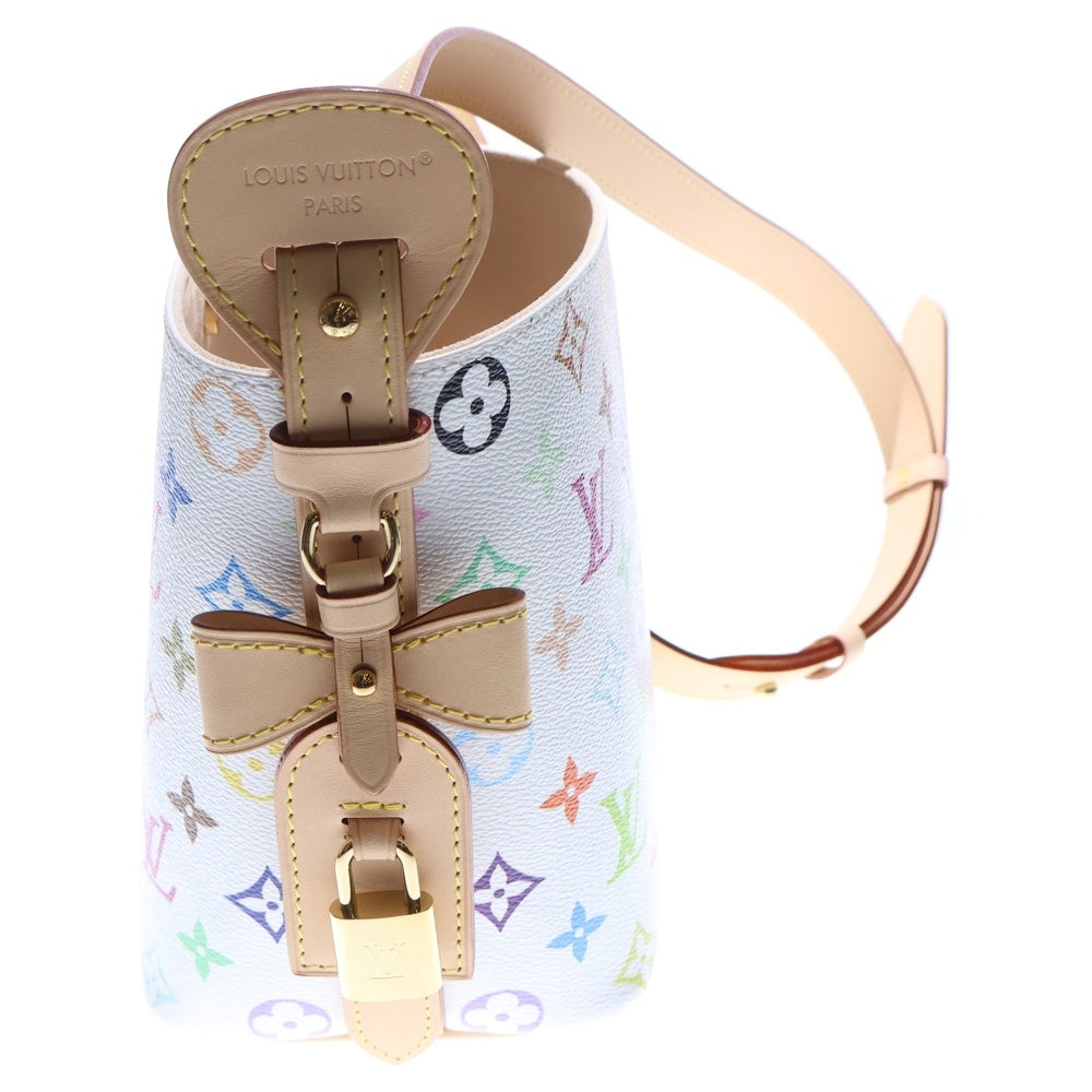 LOUIS VUITTON(ルイヴィトン) LV×TMオール・インBB ショルダーバッグ ホワイト モノグラム マルチカラー M13089 ICタイプ