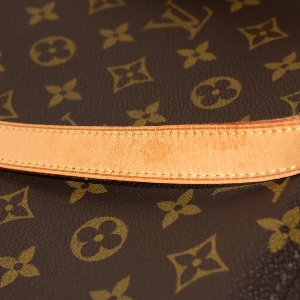 LOUIS VUITTON(ルイヴィトン) モノグラム ルコ トートバッグ ハンドバッグ ブラウン ゴールド金具 レザー×PVC M51155