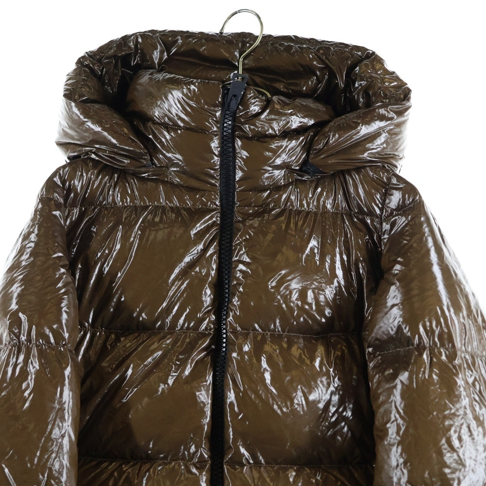 ★美品★Herno ブラウン ダウンジャケット HERNO ヘルノ ダウンジャケット レディース PI01536D-12017 ブラック