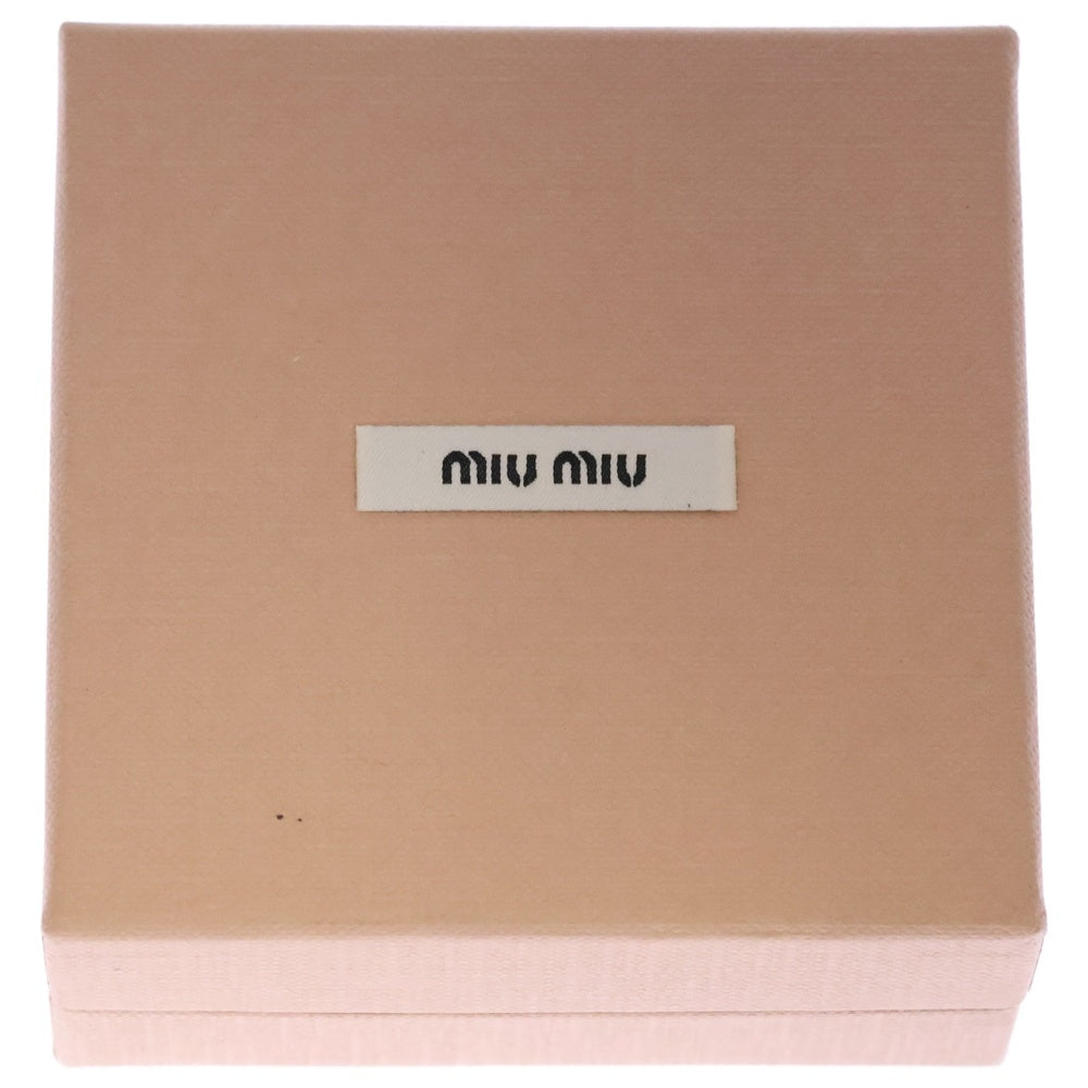 miumiu(ミュウミュウ) ブレスレット ビジュー レザー ピンク アクセサリー