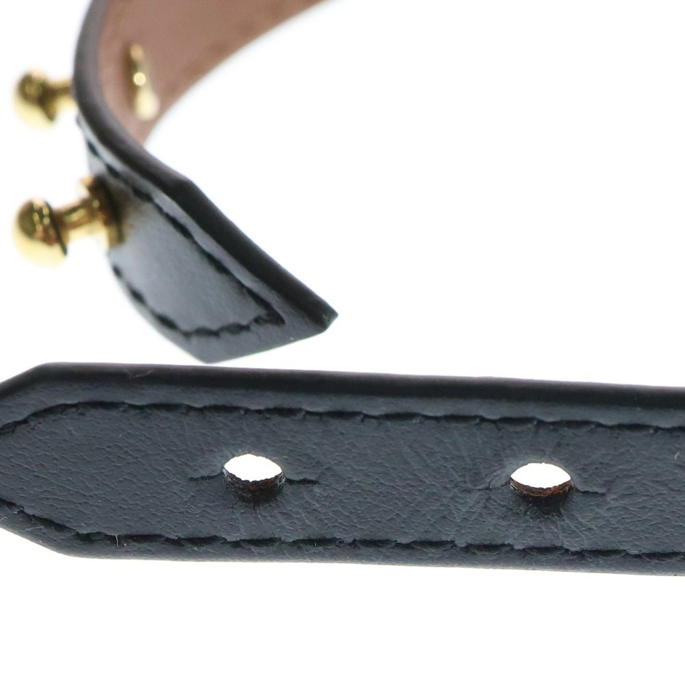 ルイヴィトン LOUIS VUITTON ブレスレット LVアイコニック M8085 ブラック LOUIS VUITTON(ルイヴィトン) LVアイコニック ブレスレット ブラック