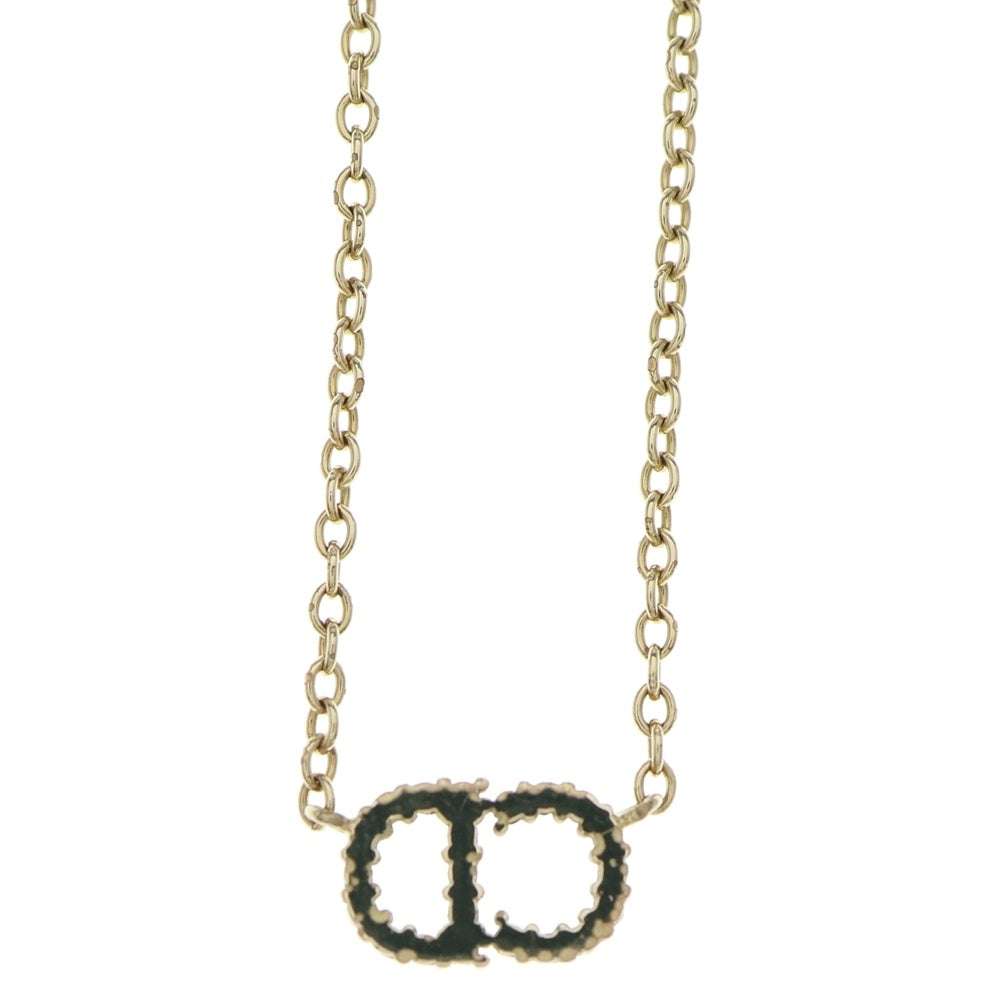 Christian Dior(クリスチャンディオール) CDロゴ ラインストーン