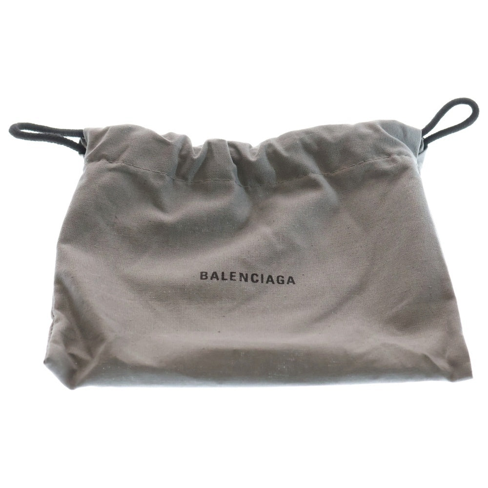 BALENCIAGA(バレンシアガ) ウエストレザーベルト ブラック レザー 674890 シルバー金具