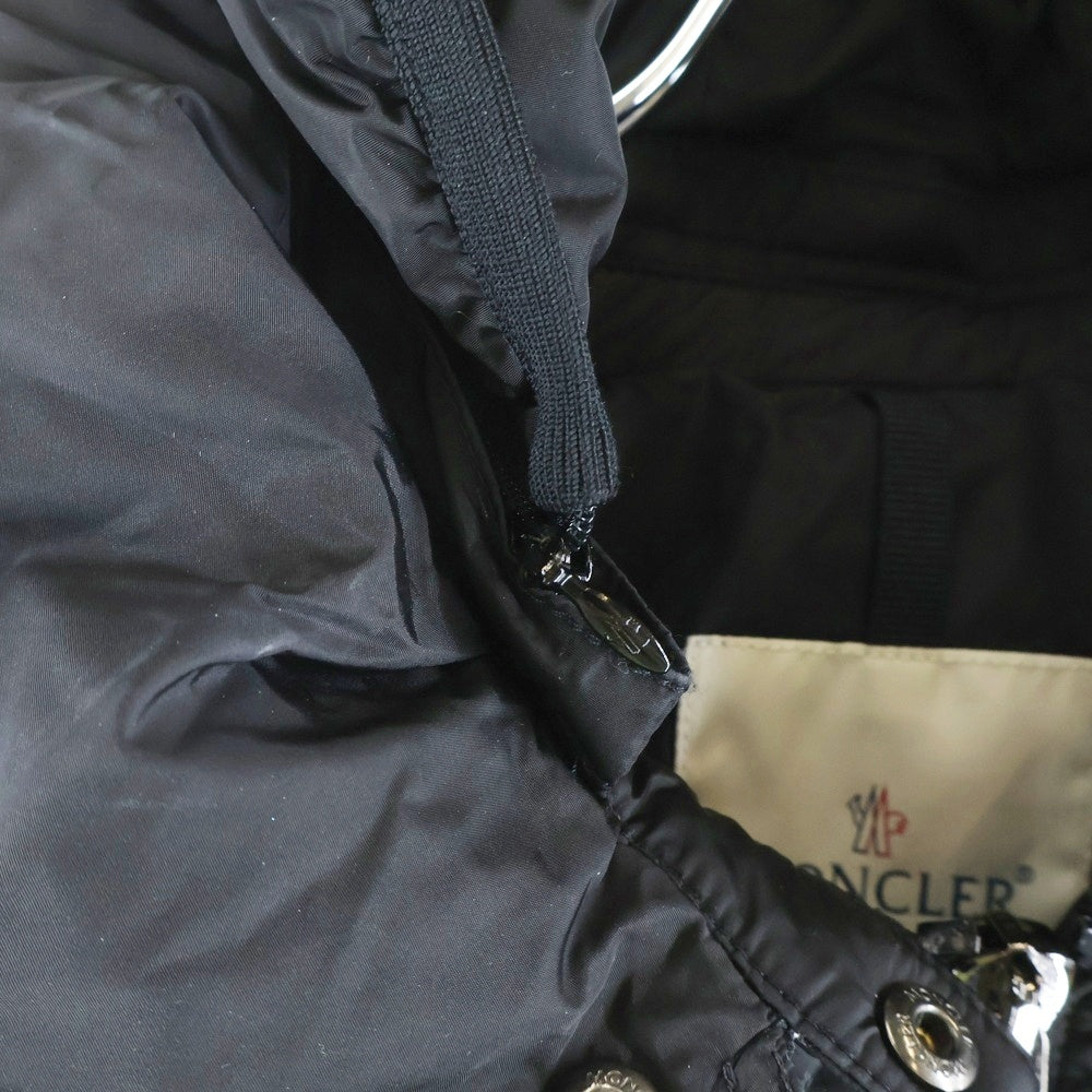 MONCLER(モンクレール) 15AW BOURG ブール キルティング フーデッド ジップアップ ダウンジャケット ブラック レディース A20934685300 54155