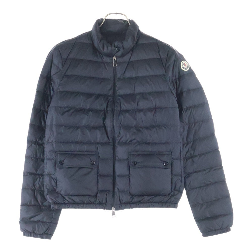 MONCLER(モンクレール) LANS GIUBOTTO ロゴワッペン付ライトダウンジャケット ブラック 22205226UQMR レディース