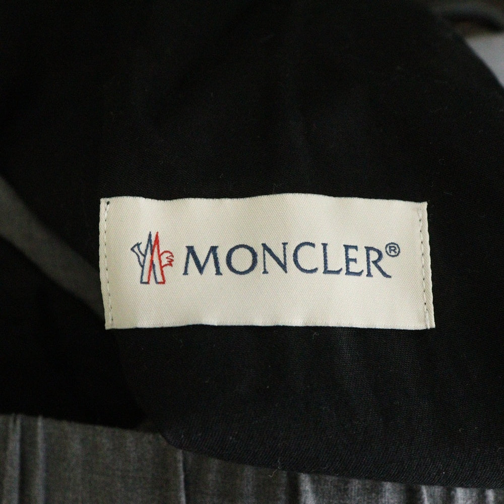 MONCLER(モンクレール) 24SS ドローストリング コットン テーパード ジョガーパンツ グレー J10912A00042 596HH