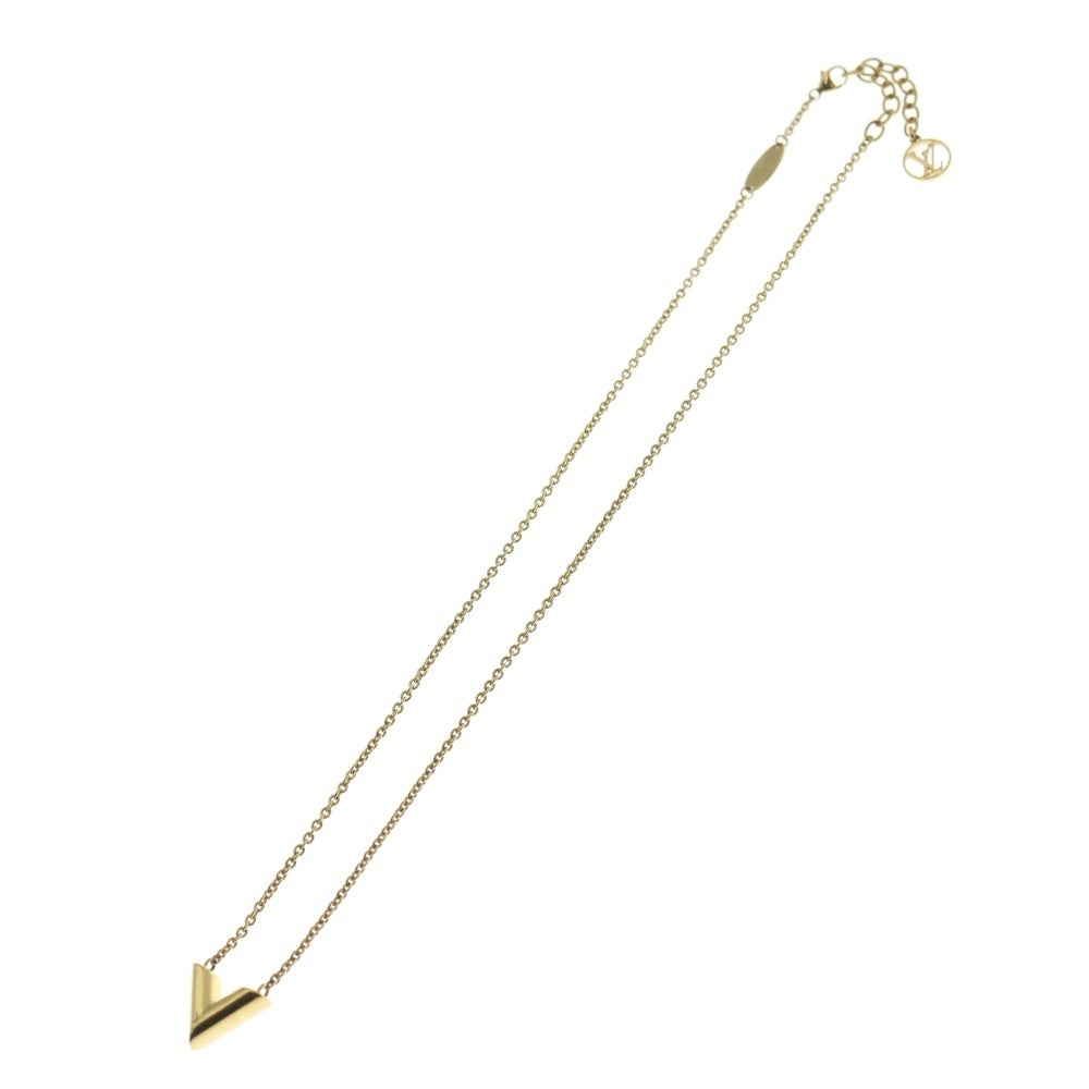 LOUIS VUITTON(ルイヴィトン) エセンシャルV ネックレス ペンダント チェーン ゴールド GP M61083