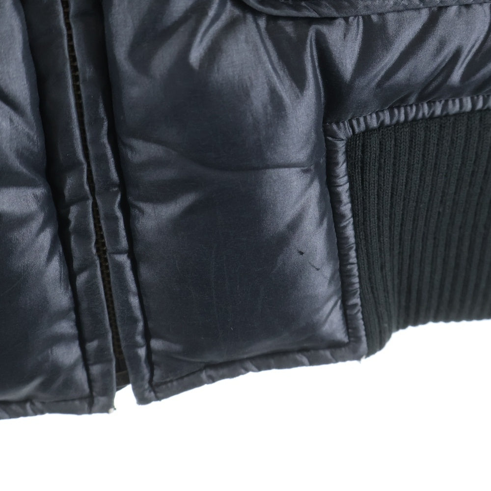 BURBERRY BLUE LABEL(バーバリーブルーレーベル) フーデッドダウンジャケット ブラック ポリエステル FCF16-630-09 レディース