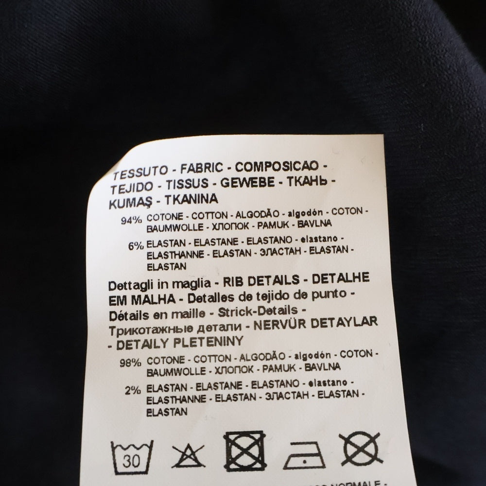 EMPORIO ARMANI(エンポリオアルマーニ) ITA エンブレムプリント 半袖Tシャツ カットソー ブラック 3H1T9H 1J91Z