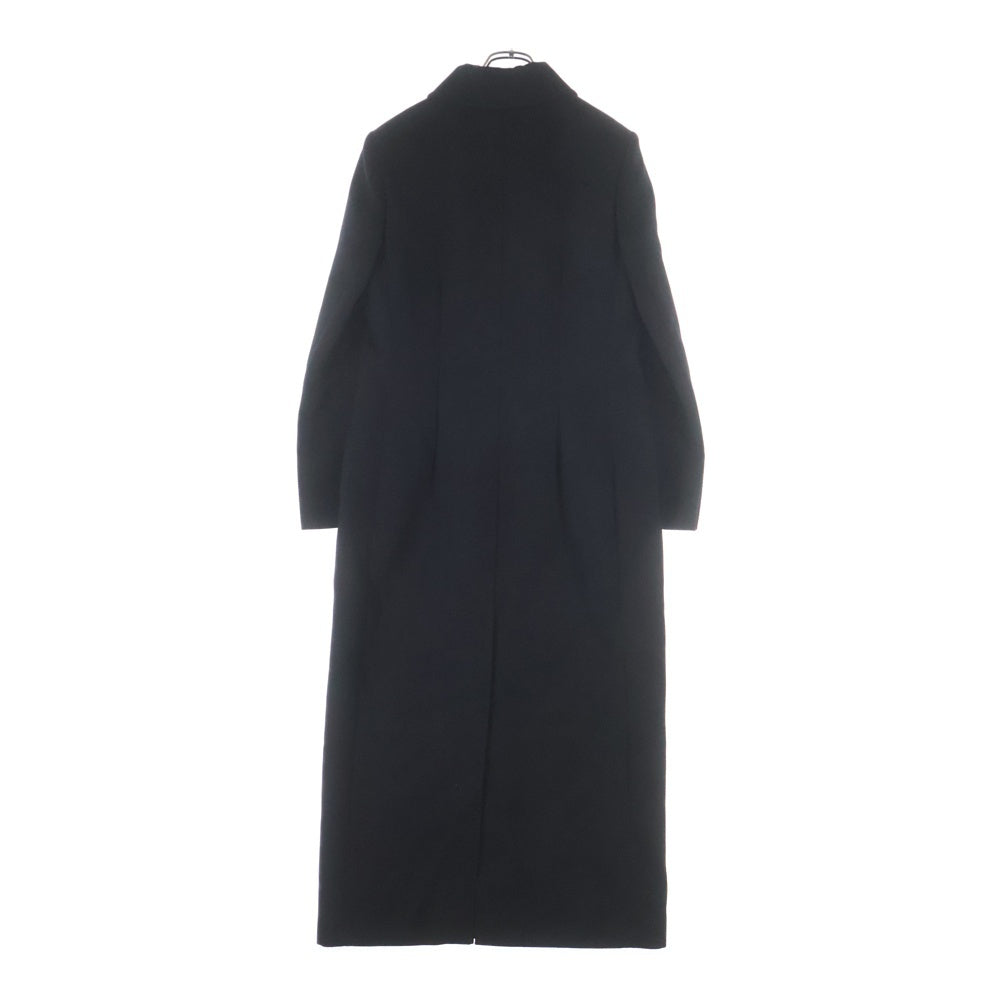 HERMES(エルメス) 25AW MANTEAU TAILLEUR EXTRA LONG セリエボタン ウール ステンカラー ロング コート ブラック 5H0143DB