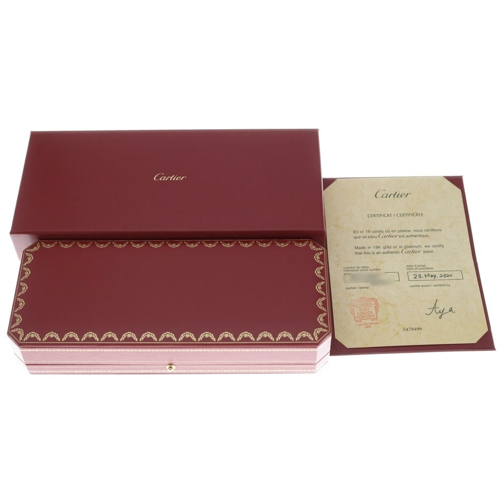 Cartier(カルティエ) サントス ドゥ カルティエ ブレスレット Au750 K18 WG ホワイトゴールド レディース