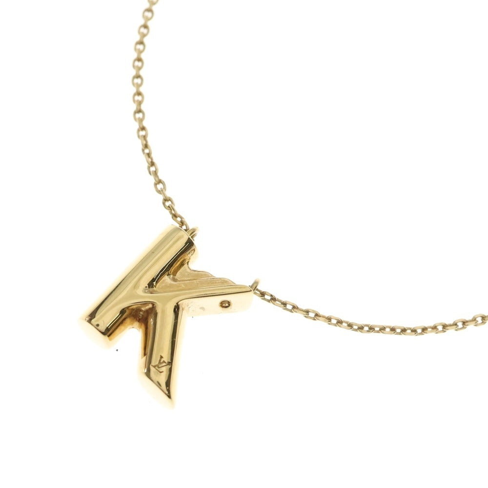 LOUIS VUITTON(ルイヴィトン) LV&ME K ネックレス ペンダント チェーン ゴールド GP M61066 レディース