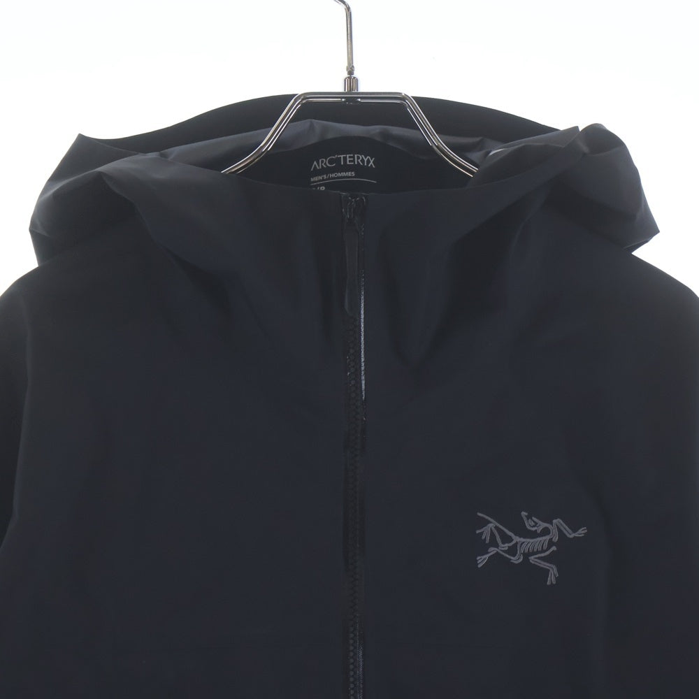 ARC'TERYX(アークテリクス) BETA JACKET ベータ ロゴ刺繍 ナイロン ジップアップ ジャケット ブラック X000010513