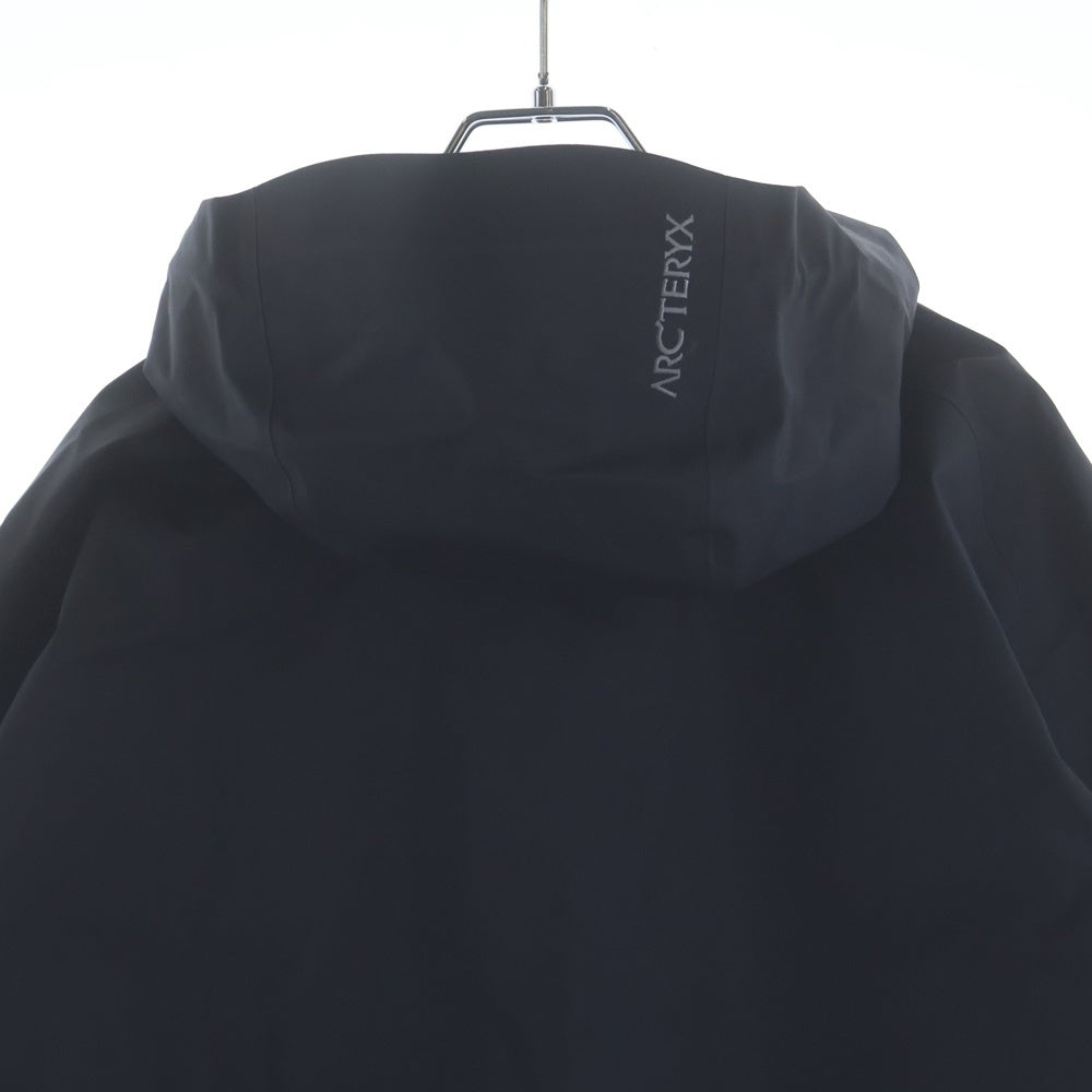 ARC'TERYX(アークテリクス) BETA JACKET ベータ ロゴ刺繍 ナイロン ジップアップ ジャケット ブラック X000010513