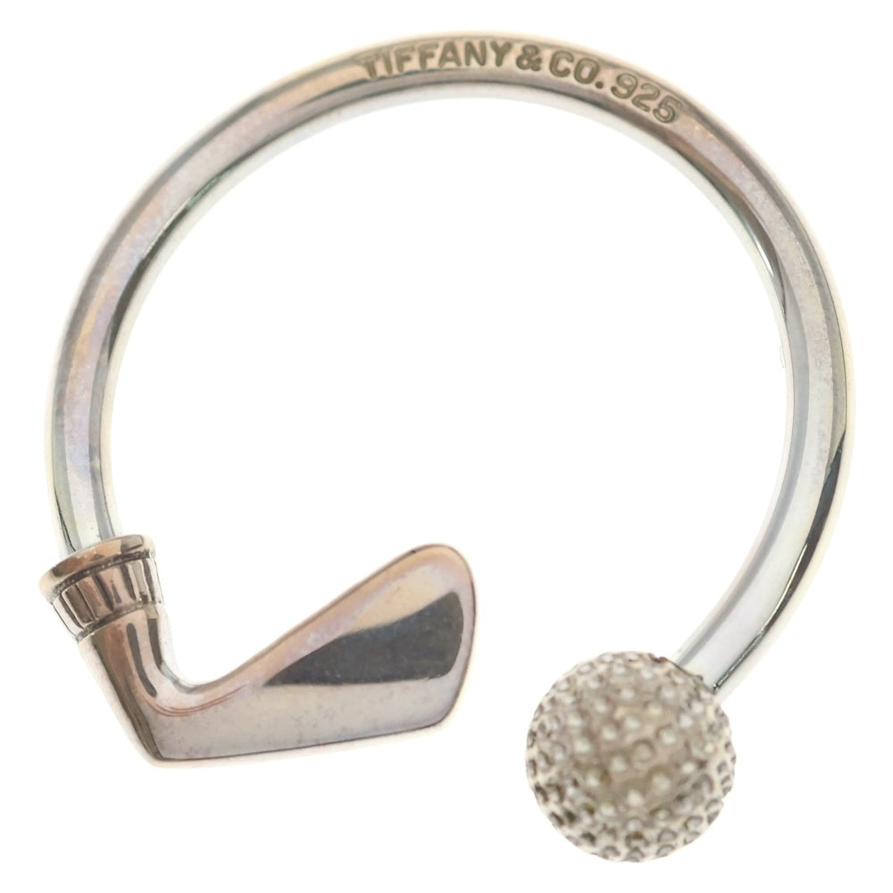 TIFFANY & Co.(ティファニー) ゴルフ キーリング キーホルダー シルバー SV925