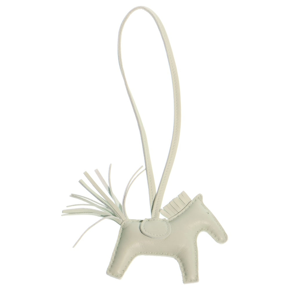 HERMES(エルメス) ロデオPM アニョーミロ バッグチャーム ライトグリーン レザー K刻印